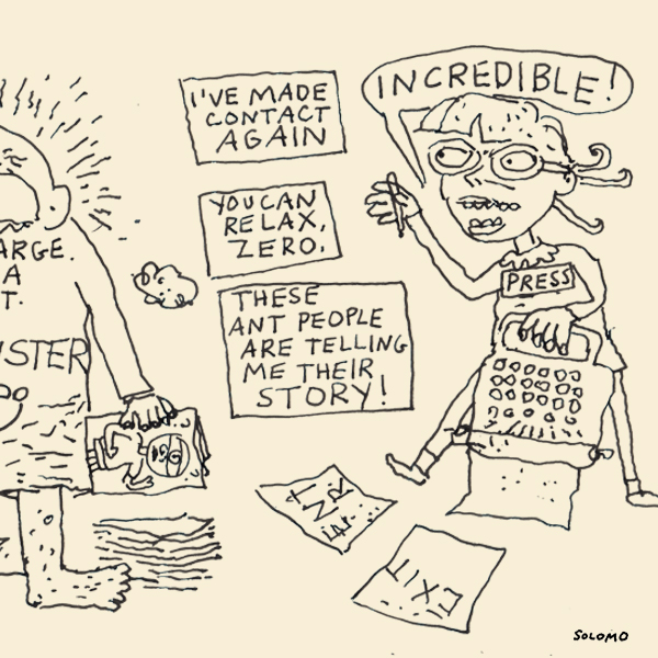 girl reporter