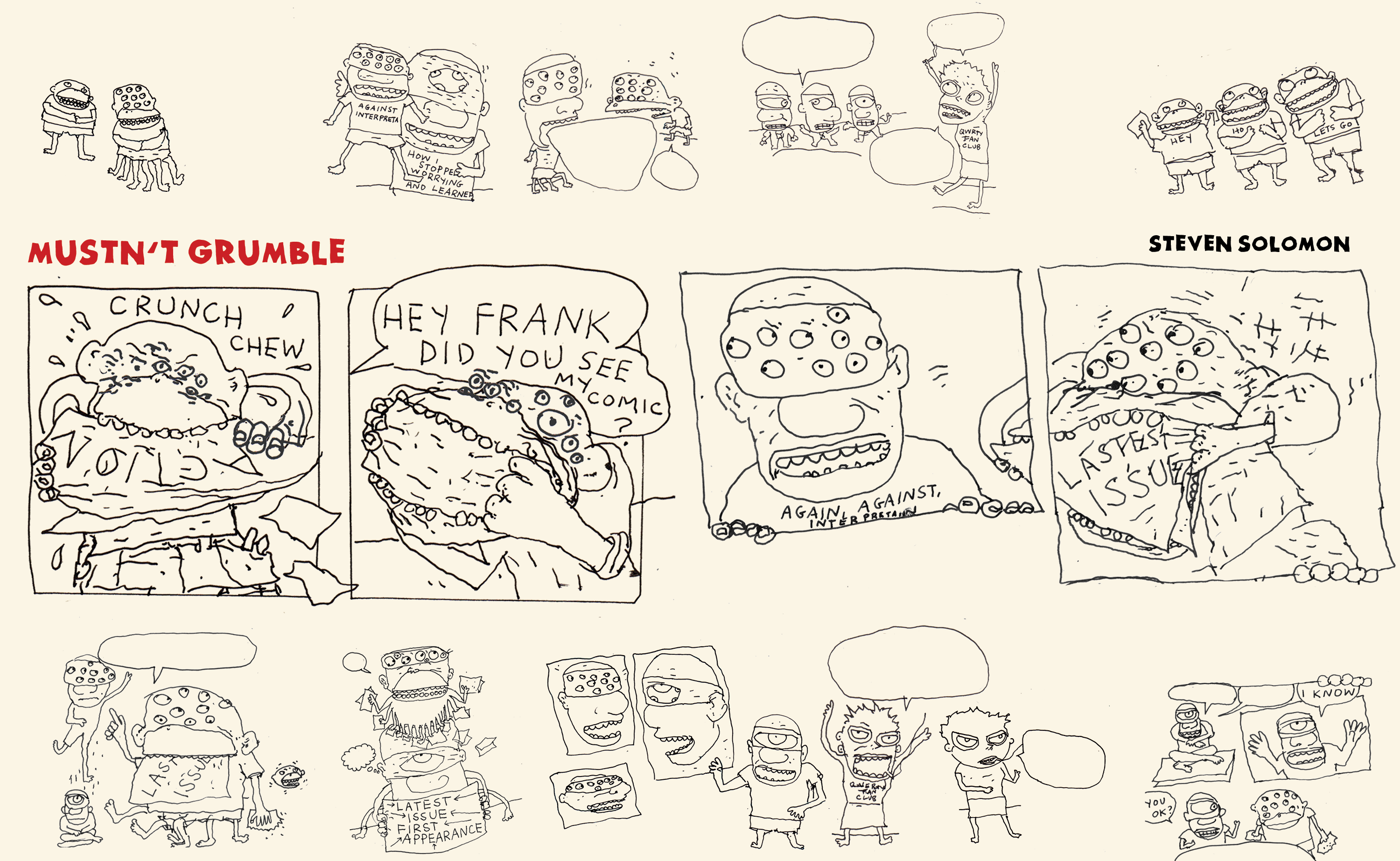 mustnt
grumble