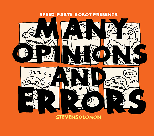 many errors and opinions
        cover solomo, Speed Paste Robot