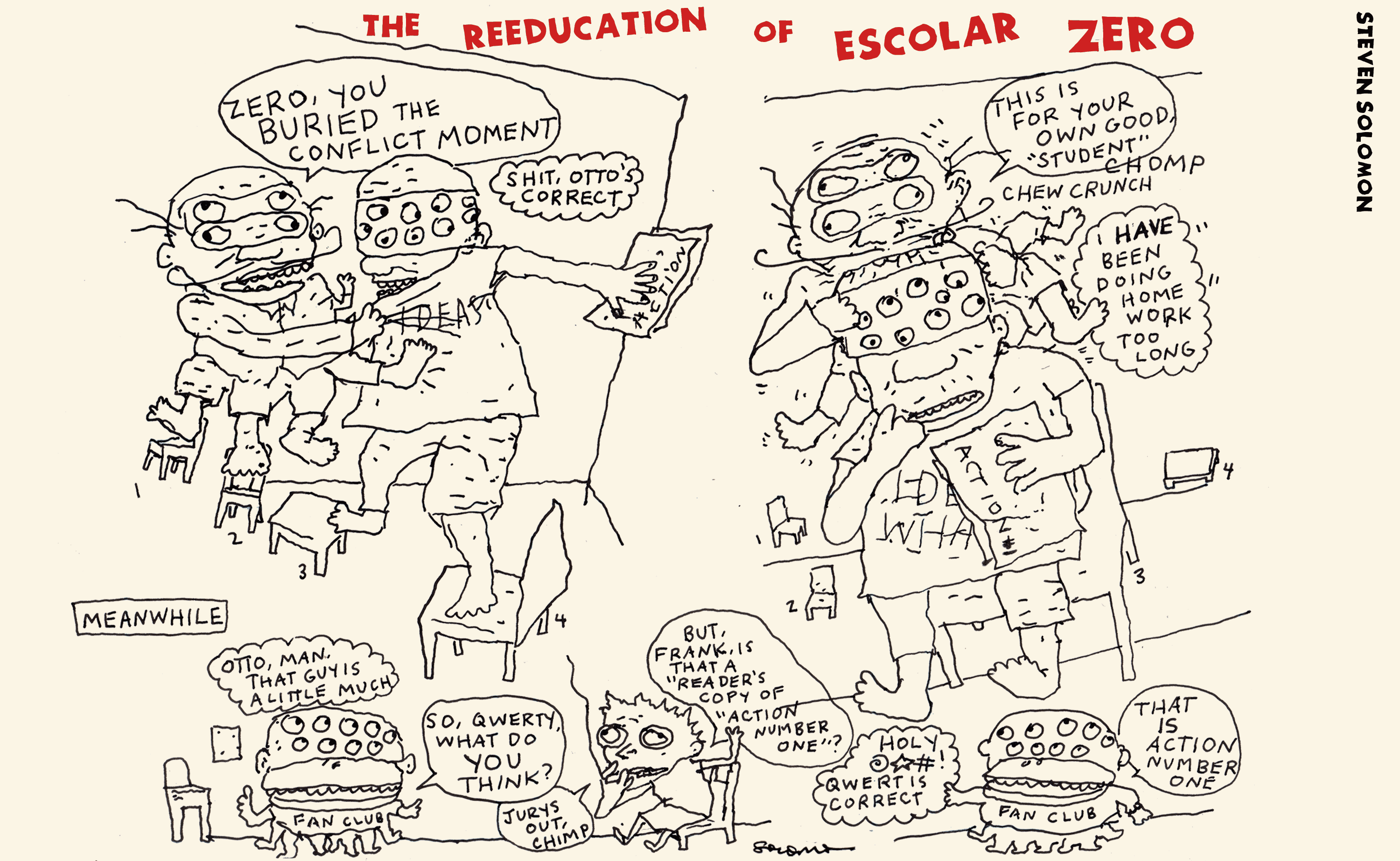 the
        reeducation of escolar zero